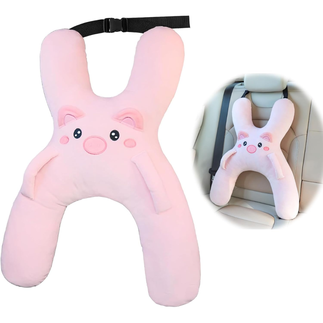 Almohada de Viaje Infantil con Soporte para Cabeza y Cuello